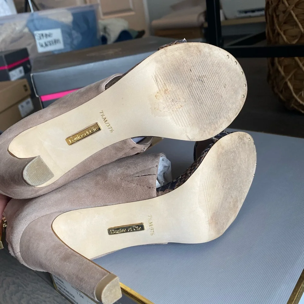 Louise et chie - sz 7.5 heeled sandal - Picture 6 of 7